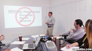 GRAB ASS - Office Sensitivity Training Class With Lance Hart & Adam Bryant