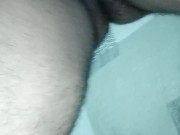 Preview 6 of Big Cock husband getting hard and cumming in the pussy of big clit wife