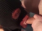 Preview 6 of Full version of cutie In Balaclava Got A Juicy Cock In Her Mouth