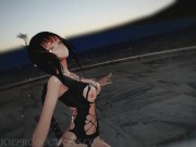 Preview 2 of mmd r18+ Kangxi 8.0 Whos Your Mama 2nd beach Stage 1164