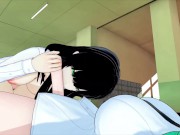 Preview 2 of FUTA MAHOUKA KOUKOU NO RETTOUSEI SAEGUSA MAYUMI X SAKURAKO KUJO (3D HENTAI)