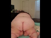Preview 4 of SSBBW shakes big ass on bed