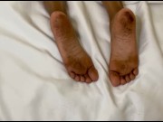 Preview 5 of Black Girl Has Dirty Feet While Masturbating & Getting Fuck