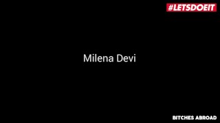 BitchesAbroad - Milena Devi Sexy Russian Teen Gets Fucked Hard By Horny Stranger - LETSDOEIT