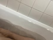 Preview 3 of Jerking off in the bathtub