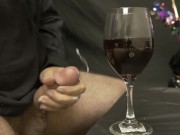 Preview 5 of Cumming in a wine glass ~ LoadsMalone