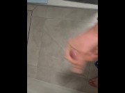 Preview 6 of Jung guy jerks off Pee and Cum POV