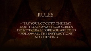 Jerk Off Challenge - 10 minutes NO BREAK Edition JOI - Self handling post orgasm torture after cum