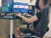 Preview 1 of Loliiiiipop99 - Horny Asian Babe Wants Cock and Interrupts My League of Legends Game- Sub