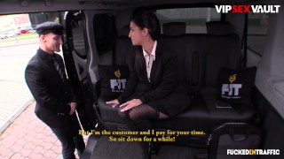 FuckedInTraffic - Jocelyne Sexy Czech Babe Seduces Shy Driver Into Hot Car Sex - VIPSEXVAULT