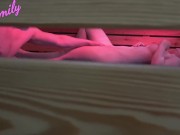 Preview 1 of German Fucks in Sauna big tits Public TinyEmily Ao Creampie Bareback