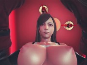 Preview 5 of Final Fantasy VII futa Tifa Lockhart uses your mouth at your will Taker POV