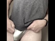 Preview 2 of Masturbating and grabbing my ass with Cum at the end