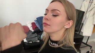 Naughty Stepdaughter Accidental Blowjob