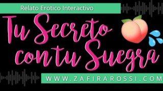 [HOT ASMR ARGENTINA] TU SECRETO CON TU SUEGRA | AUDIO ERÓTICO INTERACTIVO | ANAL - MILF - MAMADAS