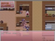 Preview 1 of Sana [RPG Hentai Game] Ep.6 mywife with gigantic boobs take a bath and the neighor is peeping