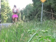 Preview 1 of Free - Hitchhiking Rave Slut (Part 1)