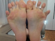 Preview 5 of Training my foot slave addict during livecam session