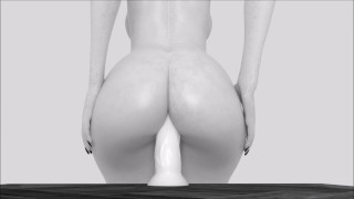 ASS FUCKING (Black and white video). bySmiled