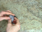 Preview 6 of Easiest discreet DIY pocket pussy / anus - how to make a homemade fleshlight tutorial