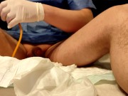 Preview 2 of taking out the catheter and the enema with your own urine