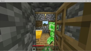Getting Fucked by a Creeper in Minecraft 2: Step Bro