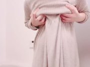 Preview 3 of 9 months pregnant Japanese pregnant woman masturbation