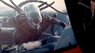 Cum with me on Alien photo - facial, alien vs predator, UFO