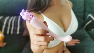 Unspeakable pleasant in public with remote control vibrator - Lust2