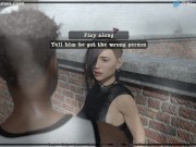 Preview 4 of Pandora's Box #23: Horny teen sucks stranger's big black cock (HD gameplay)