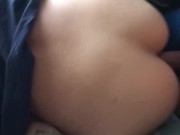 Preview 4 of Slim Latina Teen in Delicious Quick Morning Sex with Boyfriend (POV)