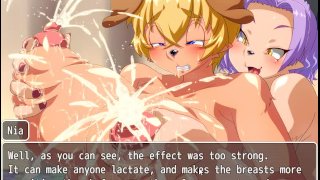 TreasureHunterKee and The Ancient Ruins [RPG Hentai game] Ep.3 massage and massive tits milking