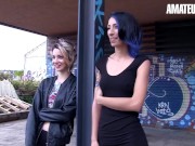 Preview 3 of LasFolladoras - Alexa Nasha Spanish Teen Porn Star Threesome With Lucky Slut - AMATEUREURO