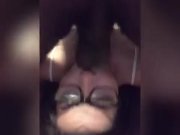 Preview 3 of Sexy nerdy milf step sister face fucked by step brother (snippet)