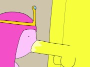 Preview 1 of Princess Bubblegum Fucks a Banana Guard - Adventure Time Porn Parody