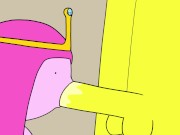 Preview 2 of Princess Bubblegum Fucks a Banana Guard - Adventure Time Porn Parody