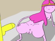 Preview 5 of Princess Bubblegum Fucks a Banana Guard - Adventure Time Porn Parody