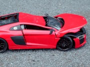 Preview 6 of Crush of Red Audi R8 model toy car with Black Pump Stilettos