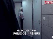 Preview 2 of BumsBuero - Lilli Vanilli Voluptuous German Blonde Office Fuck With Horny Coworker - LETSDOEIT