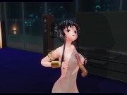 Preview 5 of 3D HENTAI Chinese girl rubs her breasts on your cock