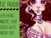Preview 5 of Yandere Lady Ties Up Shy Virgin Guy... | Yandere Roleplay ASMR Erotic Audio | Lady Aurality