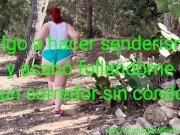 Preview 2 of I go hiking and end up fucking a runner without a condom