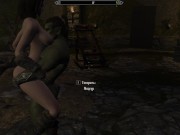 Preview 1 of Skyrim. Lida gets fucked by green orcs. Insatiable porn | Adult games