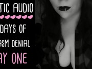 Preview 1 of Orgasm Control & Denial ASMR Audio Series - DAY 1 OF 5 (Audio Only | JOI FemDom | Lady Aurality)