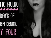 Preview 1 of Orgasm Control & Denial ASMR Audio Series - DAY 4 OF 5 (Audio only | JOI FemDom | Lady Aurality)