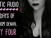 Preview 3 of Orgasm Control & Denial ASMR Audio Series - DAY 4 OF 5 (Audio only | JOI FemDom | Lady Aurality)