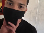 Preview 1 of Hot Latin Boy Delivers A Creamy Blowjob For Money