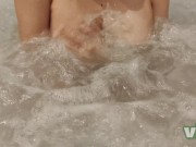Preview 3 of Masturbation in bathtub, public toilet sex with beautiful girl big boobs & perfect body