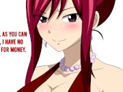 Preview 1 of Fairy Tail - Erza and Lucy lose a bet (Hentai JOI)
