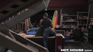 HotHouse - Adrian Hart and Nic Sahara Fuck Hard On Lunch Break